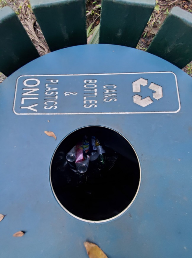 PHOTO Soda Cans In Myakkahatchee Creek Environmental Park Trash Can Might Match Brian Laundrie's DNA