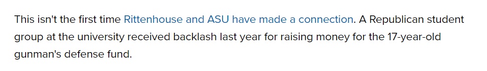 PHOTO Arizona State University Students Raised Money For To Pay For Kyle Rittenhouse's Lawyers