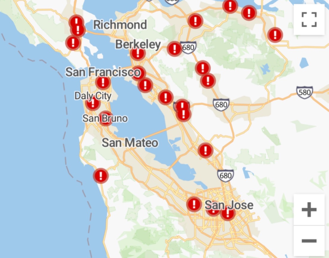 PHOTO Bay Area Had Such A Big Xfinity Outage It Was Called The Great Bay Area Xfinity Outage Of 2021