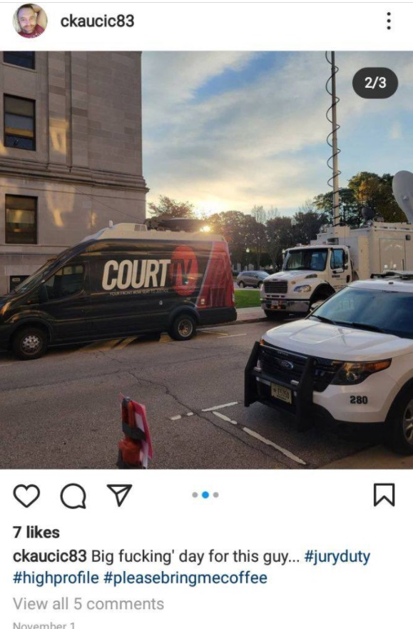 PHOTO Cody Kaucic Just Doxxed Himself As A Rittenhouse Juror With Bias Against Kyle Rittenhouse