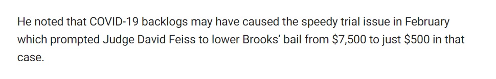 PHOTO Darrell Brooks' Bail Was Lowered From $7.5K To $500 In February 2021