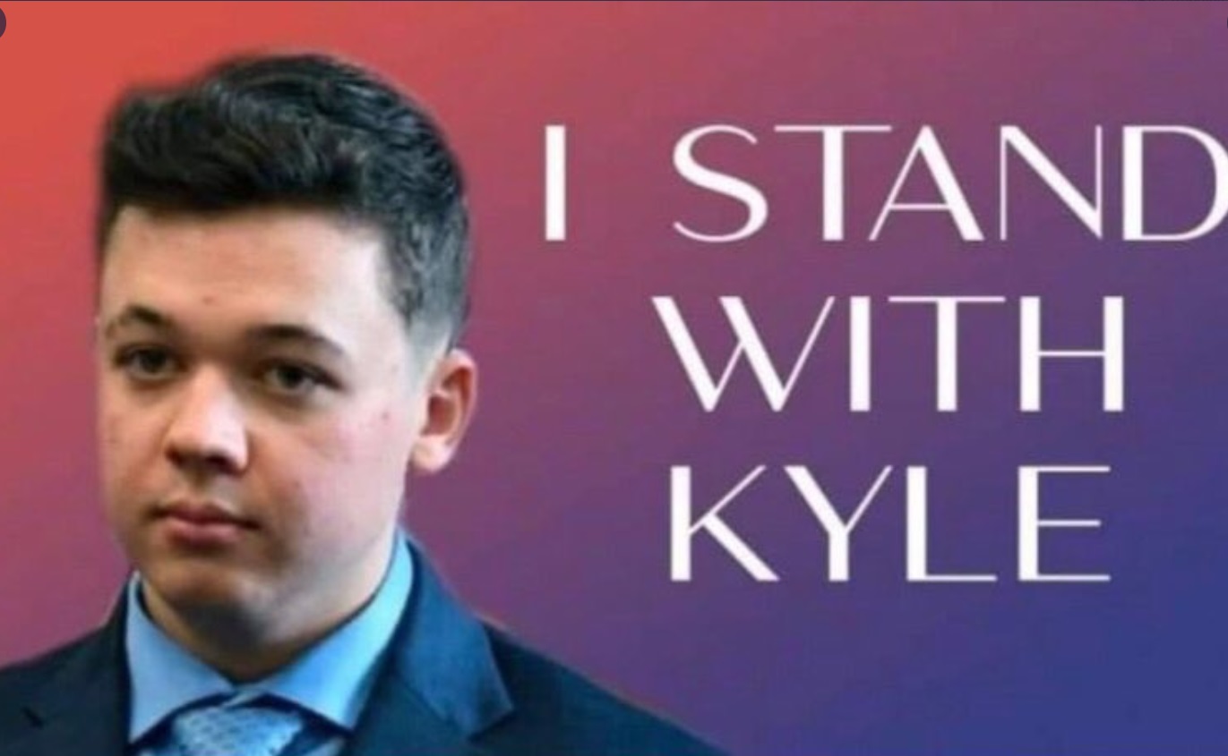 PHOTO I Stand With Kyle Rittenhouse Wallpaper