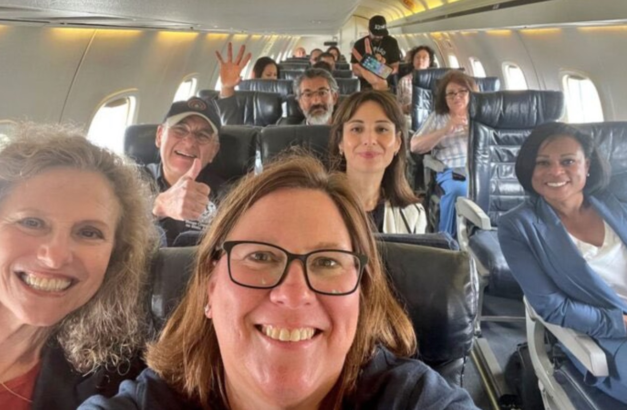 PHOTO Jen Psaki Caught A Flight With Texas Democrats