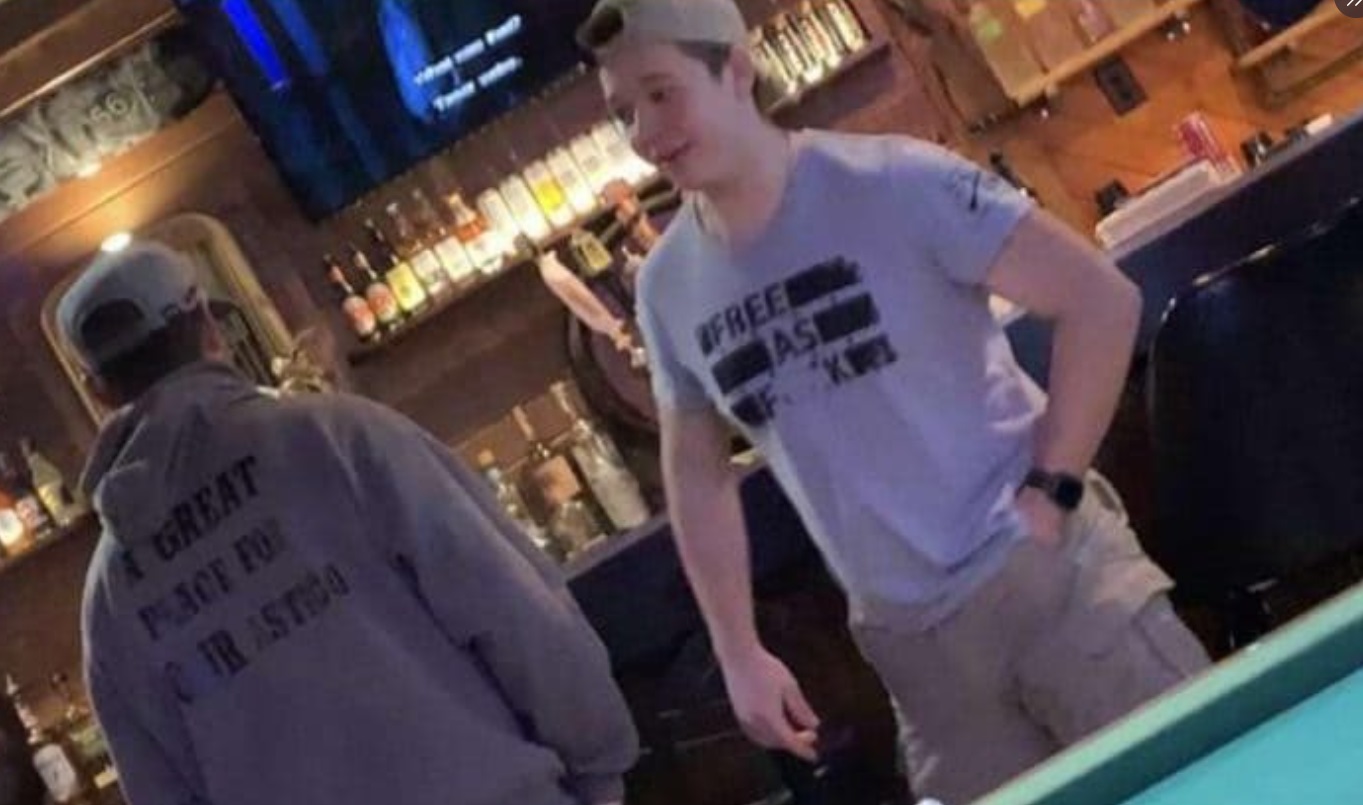 PHOTO Judge Doesn't Think Jury Should See Kyle Rittenhouse's Free As Fck T-Shirt He Was Wearing