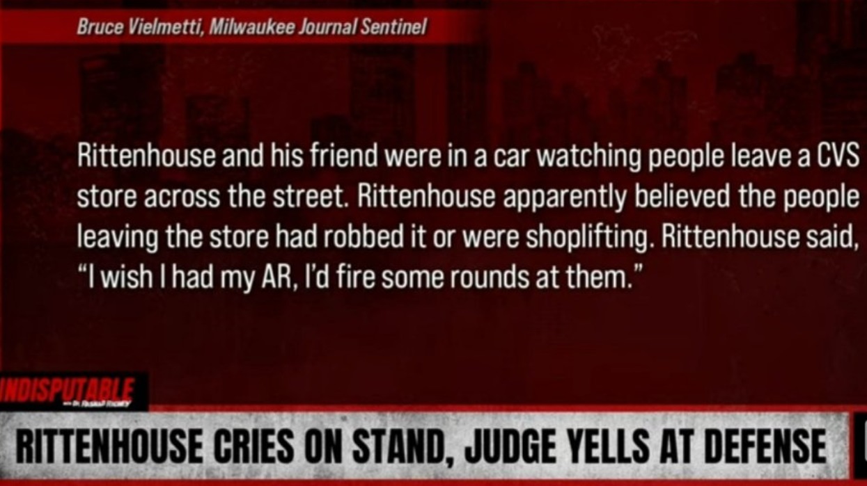 PHOTO Judge In Kyle Rittenhouse Trial Didn't Want Jury To See Evidence That Kyle Rittenhouse Was Going To Shoot At People Leaving A CVS Pharmacy With His AR-15