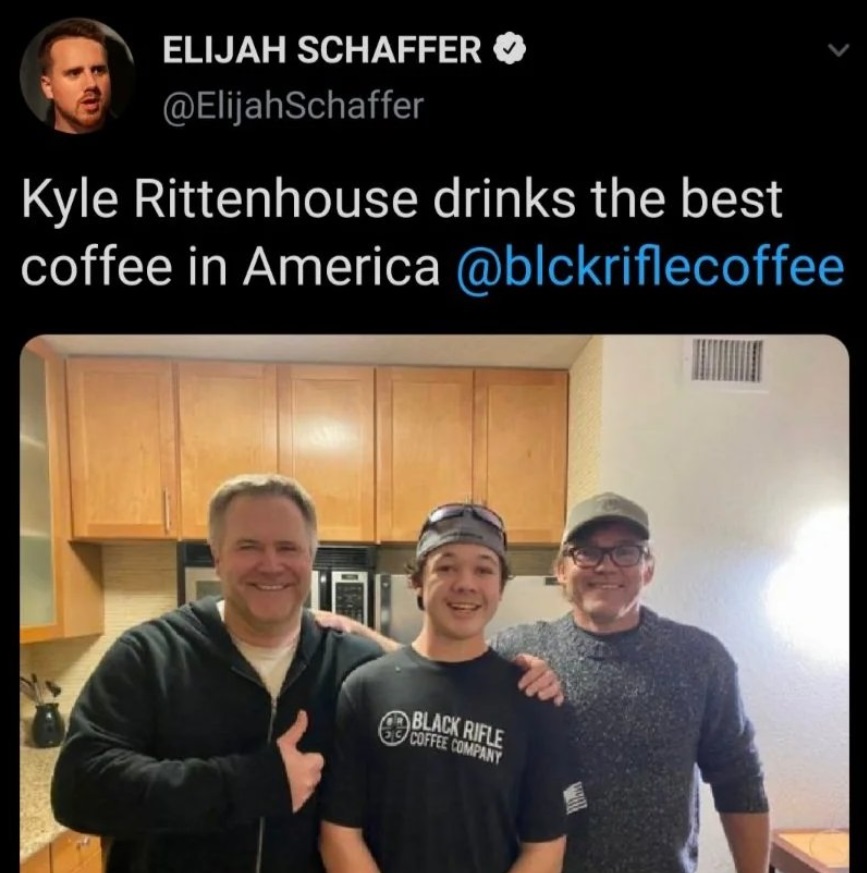 PHOTO Kyle Rittenhouse Cost Black Rifle Coffee Company Thousands Of Dollars In Revenue