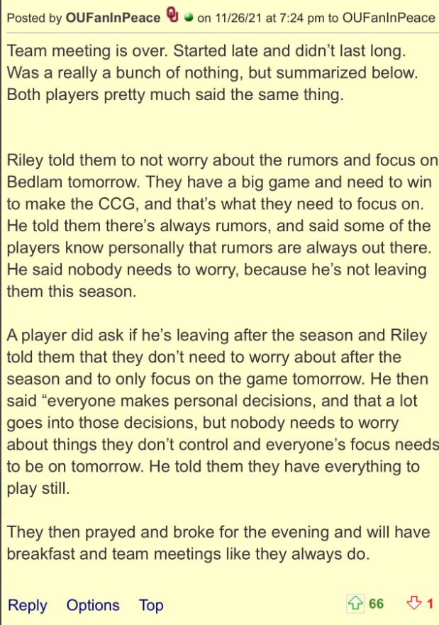 PHOTO Lincoln Riley Wouldn't Commit To Coaching At OU After This Year Until He Met With LSU And Changed His Mind