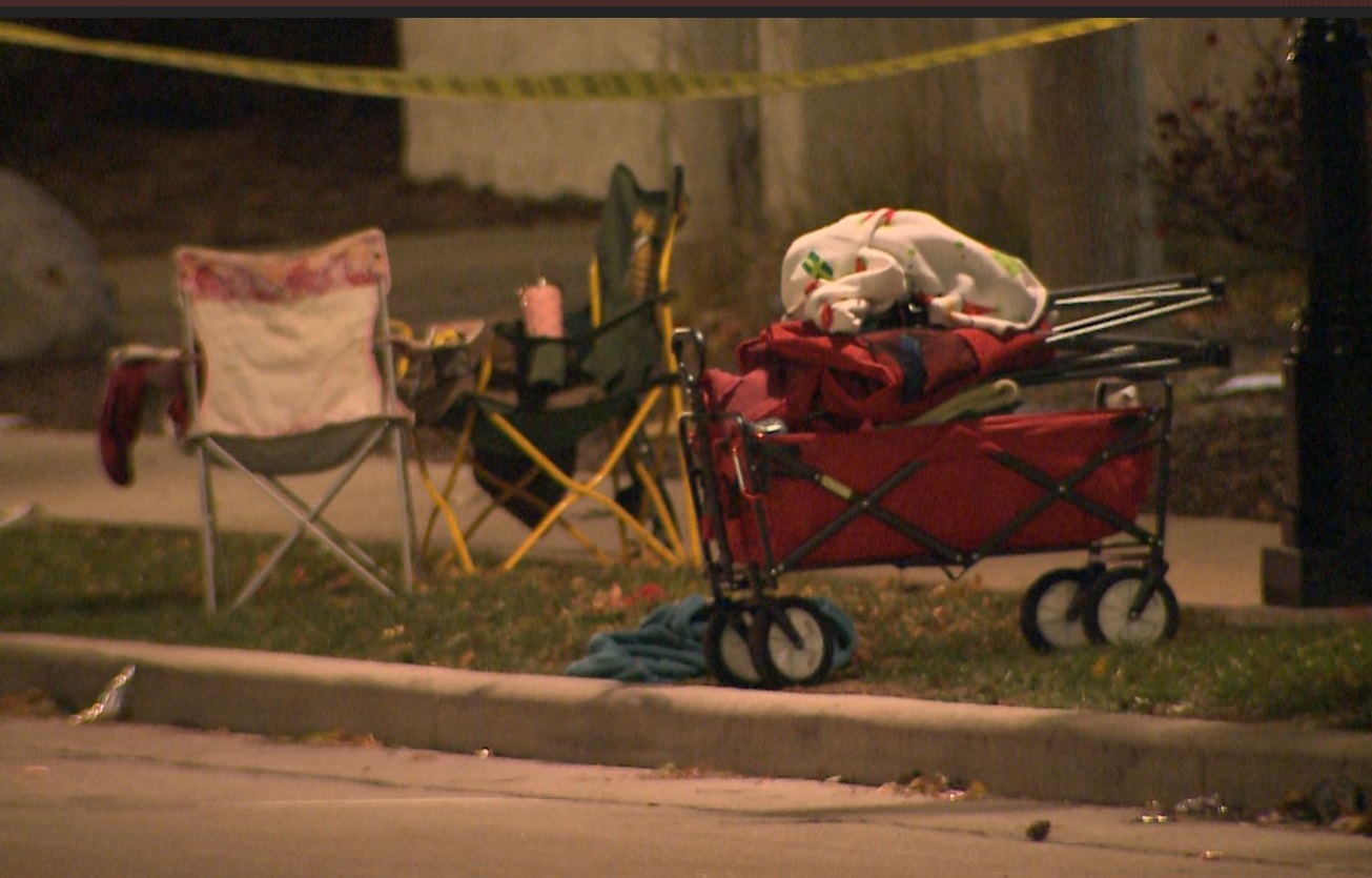 PHOTO Police From Outside Waukesha Wisconsin Responding To Crime Scene At Holiday Parade On Sunday