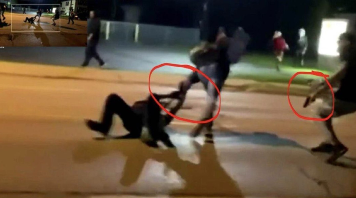 PHOTO Proof Kyle Rittenhouse Defended Himself