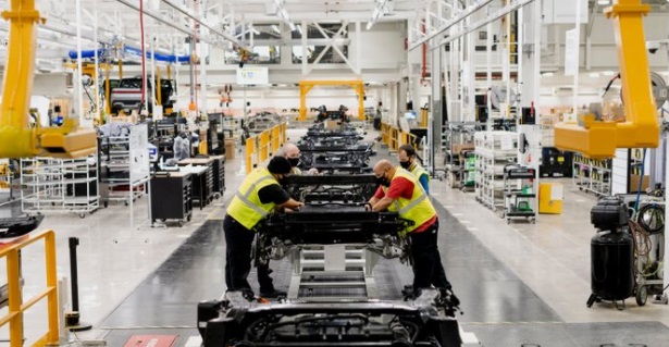 PHOTO Rivian Electric Truck Manafacturing Facility Is Way Less Complex Than Tesla's Gigafactory