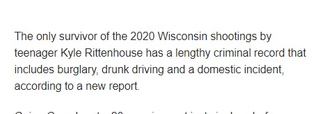 PHOTO Survivor In Kyle Rittenhouse Shooting Has Been Arrested For Burglary Drunking Driving And Domestic Violence