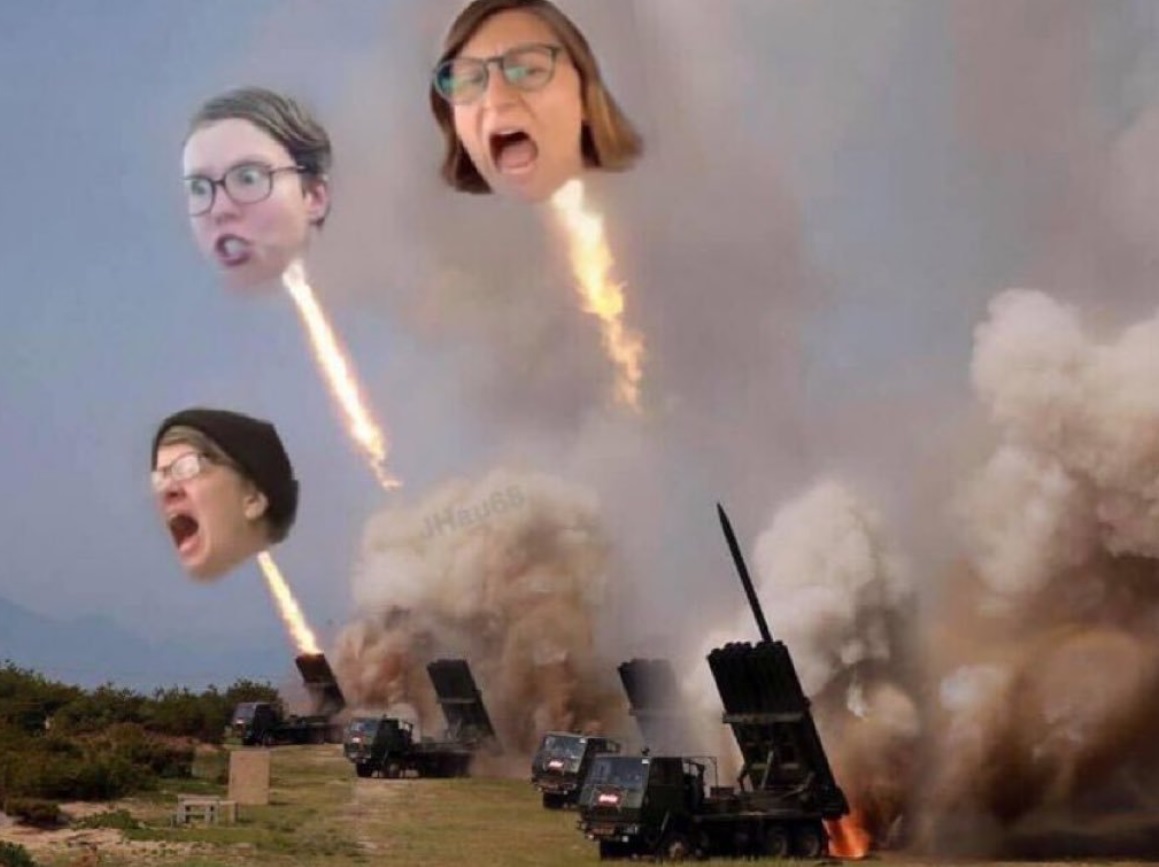 PHOTO Triggered Karen's Shooting Off Nukes Angry About Kyle Rittenhouse