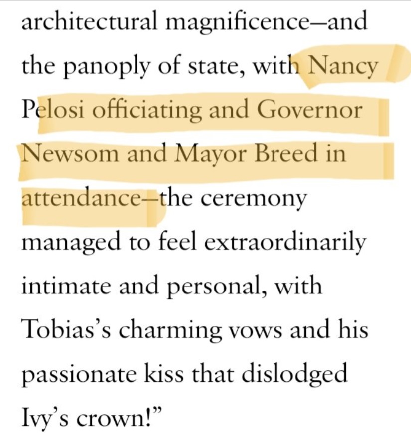 PHOTO Vogue Confirms Gavin Newsom Was At Wedding In San Francisco Over The Weekend