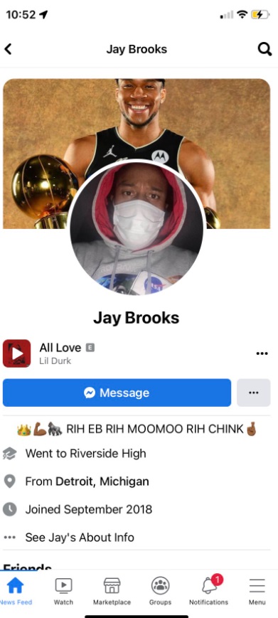 PHOTOS Of Darrell Brooks' Deleted Facebook Profile