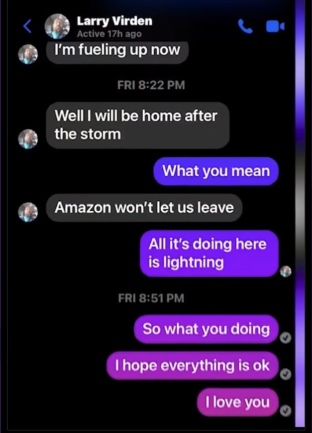 PHOTO Amazon Worker Who Died inside Warehouse Texted His Girlfriend That The Company Wouldn't Let Him Leave