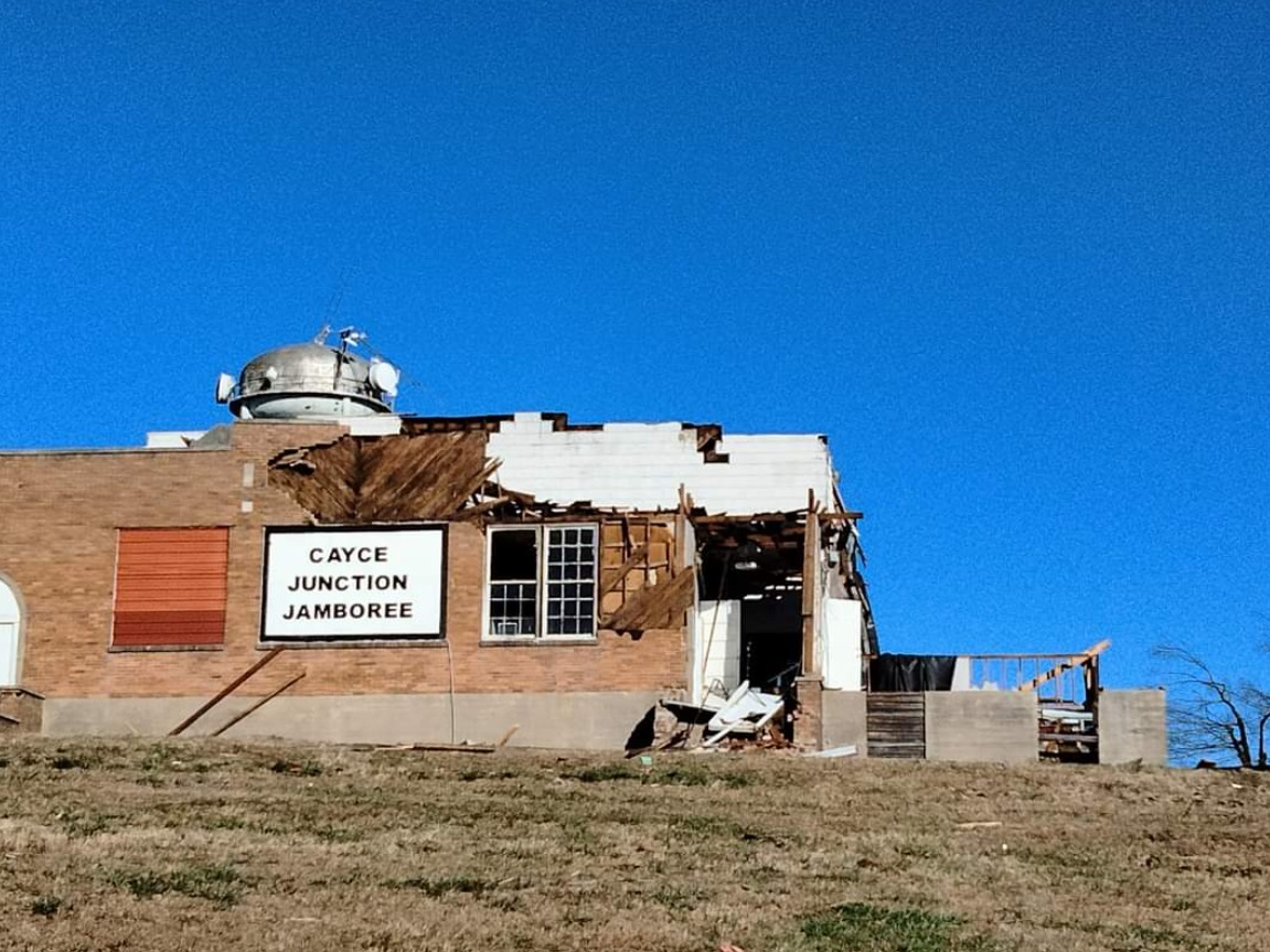 PHOTO Cayce KY Junction Jamboree Badly Damaged By Tornado