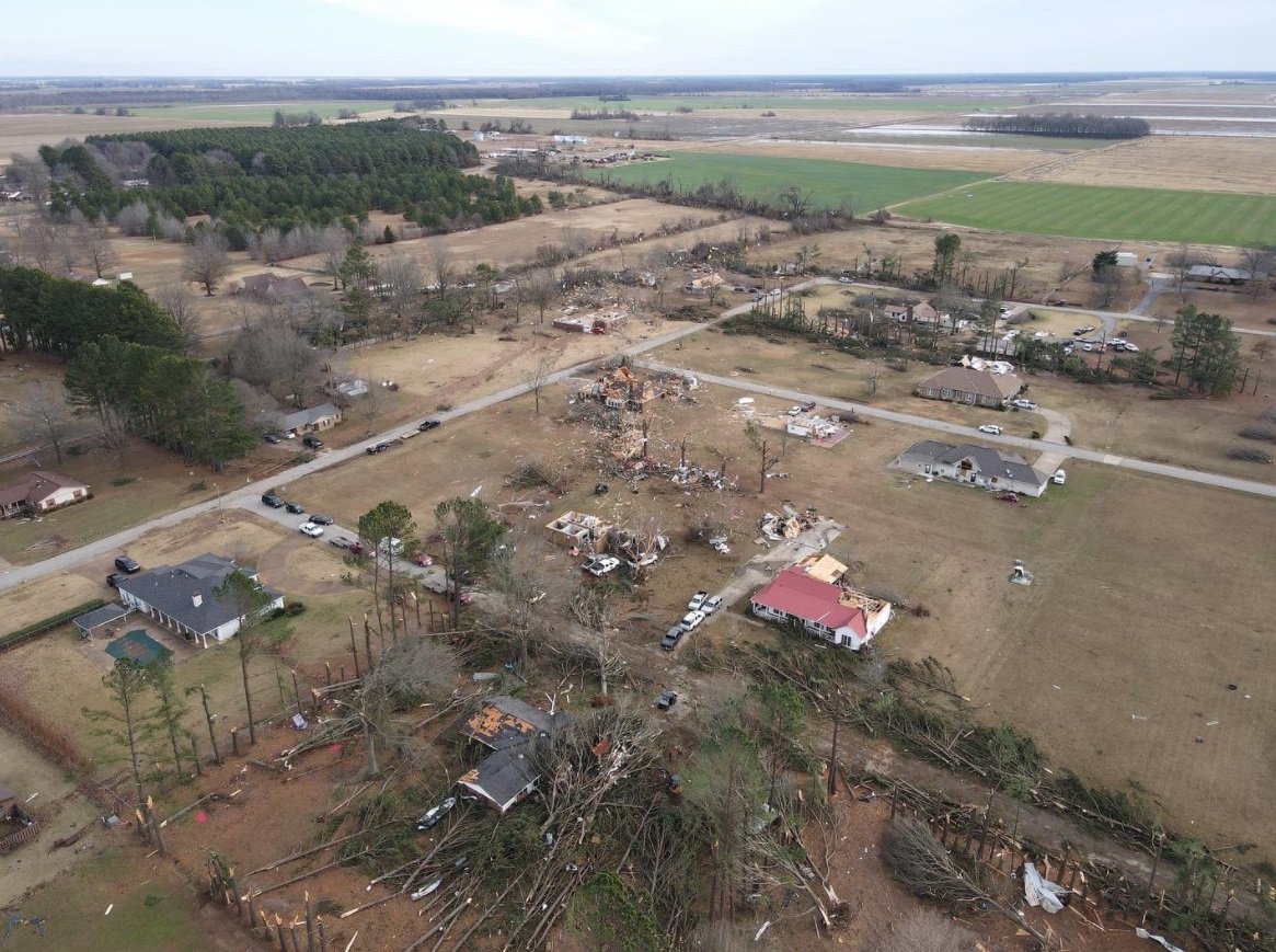 PHOTO Damage From Tornado In Augusta Arkansas Isn't As Bad As You'd Expect