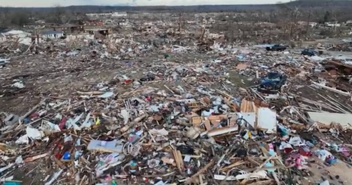 PHOTO Dawson Springs Took The Hardest Hit Of Any Town Hit By Tornado