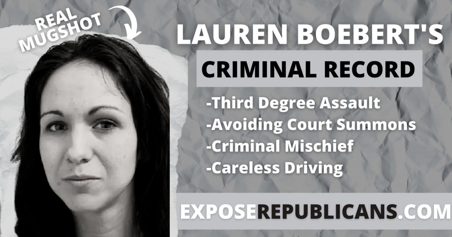 PHOTO Lauren Boebert Has Third Degree Assault On Her Record