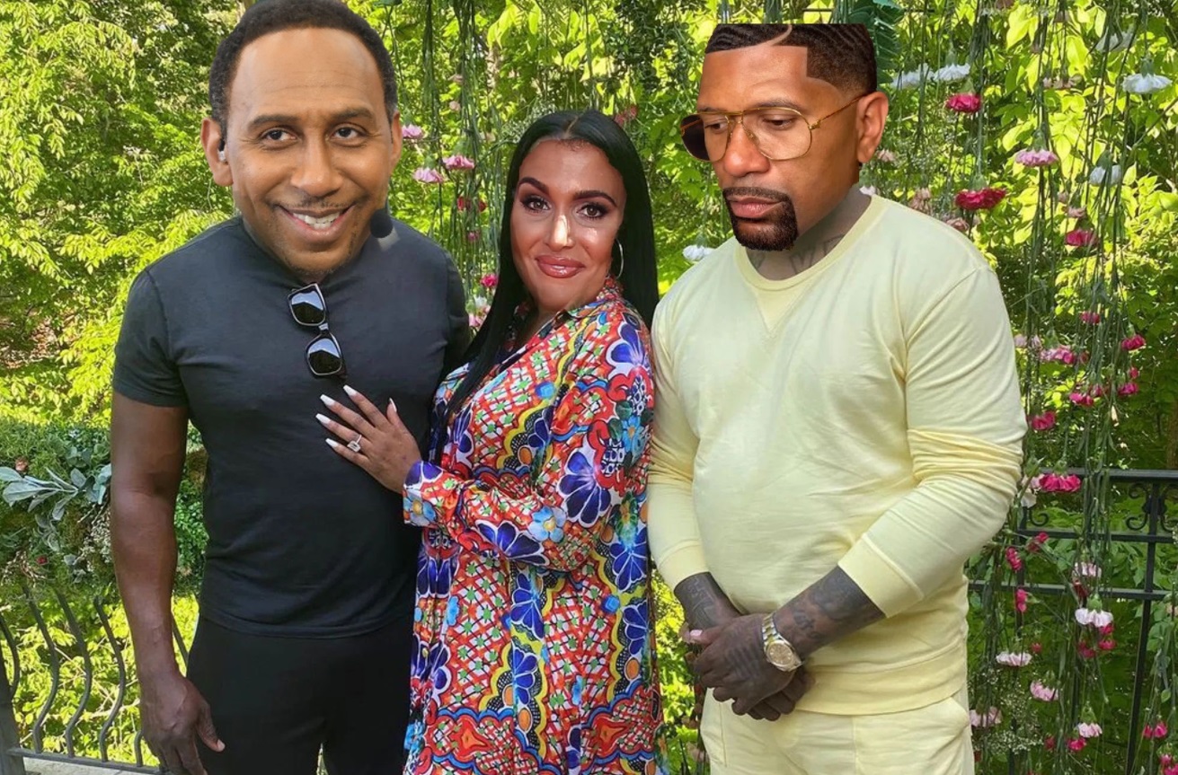 PHOTO Molly Qerim Hitting On Stephen A Smith Her First Day Back At ESPN After Divorce