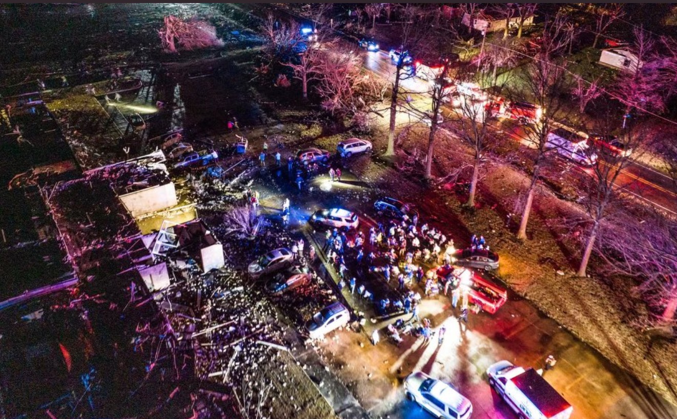 PHOTO Monette Manor Nursing Home In Monette Arkansas Took Direct Hit From Tornado