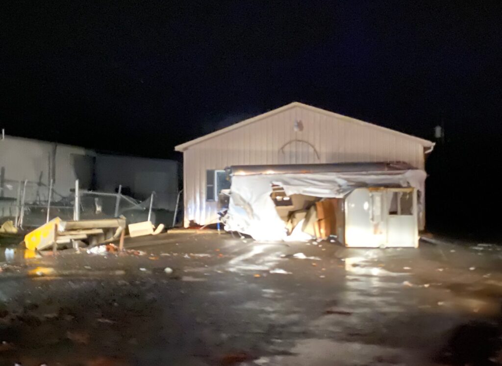 PHOTO Of Damage From Tornado In Benton Kentucky