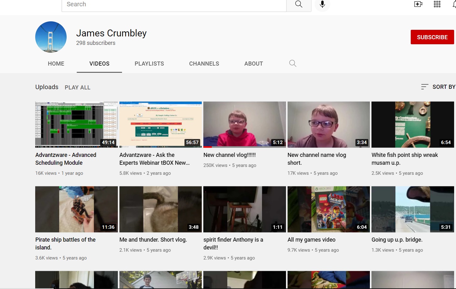 PHOTO Of Ethan Crumbley's Dads Youtube Account