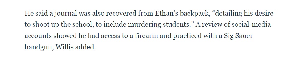 PHOTO Of Journal Ethan Crumbley Wrote In Detailing His Plan To Shoot Up His School And Murder People
