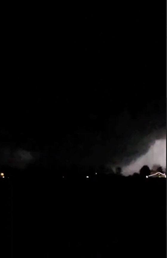 PHOTO Of Tornado As It Approached Leachville Arkansas