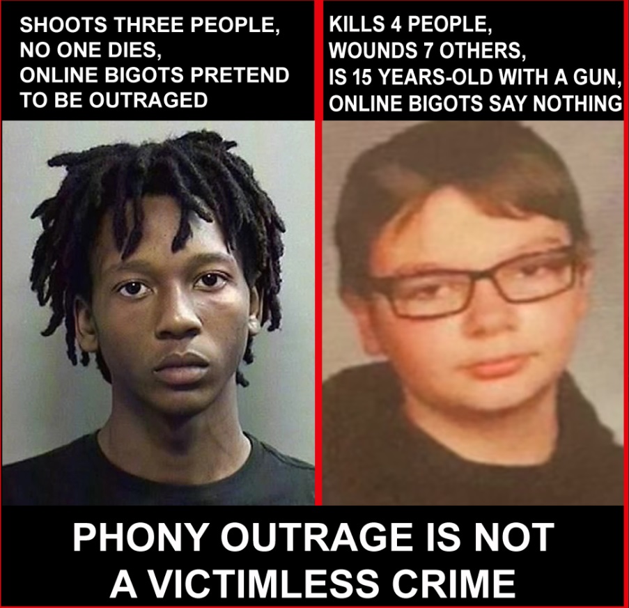 PHOTO Phony Outrage Is Not A Victimless Crime Ethan Crumbley Baby Face Meme