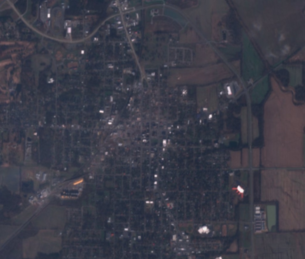 PHOTO Sentinel-2 Before And After Images Of Mayfield KY