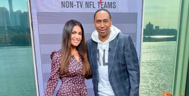 PHOTO Stephen A Smith And Molly Qerim Have Been Hanging Out And Getting Up Close And Personal With Each Other At ESPN