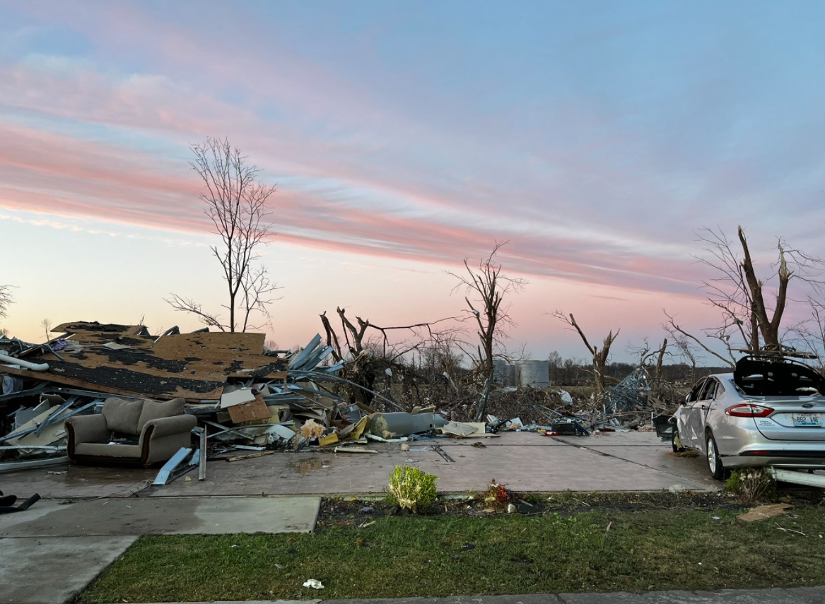 PHOTO Toughest Day In Mayfield Kentucky History Is Over Finally