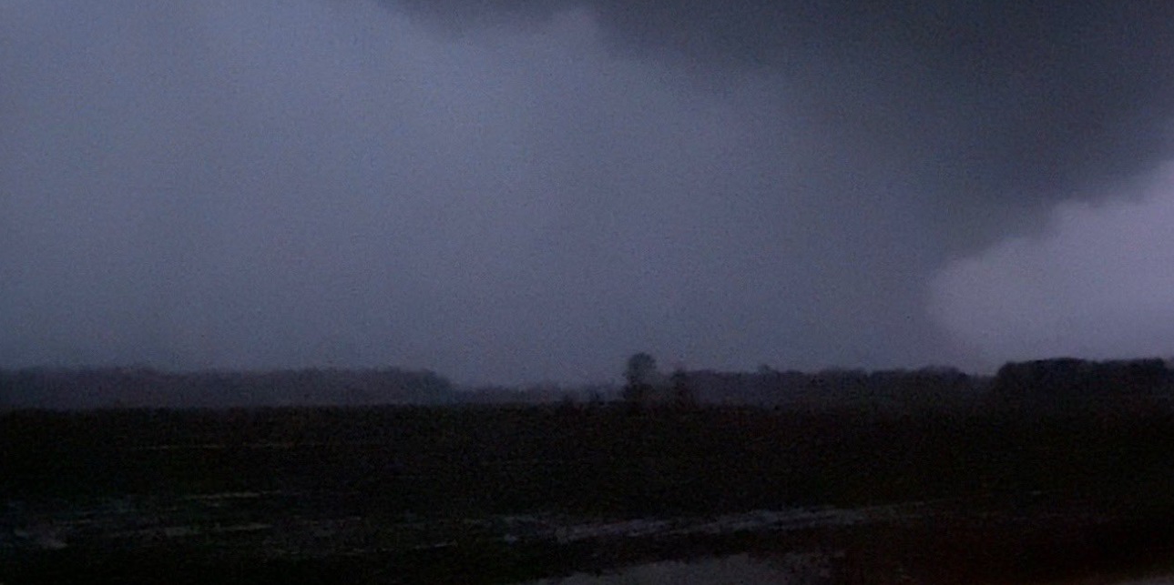 PHOTO View Of Tornado In Mayfield Kentucky When It Was Near Centertown