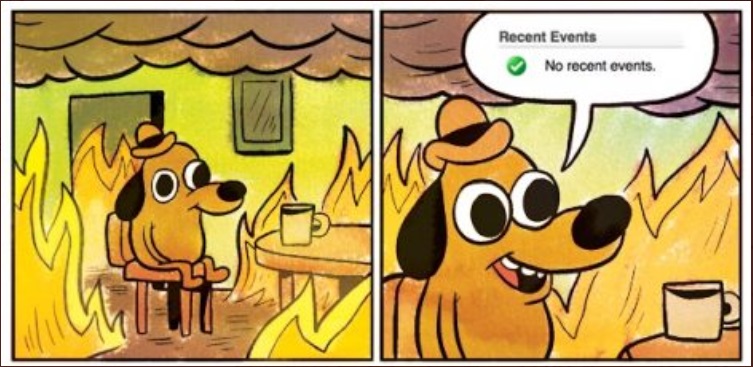 PHOTO When AWS Isn't Aware Of Its Own Outage Meme