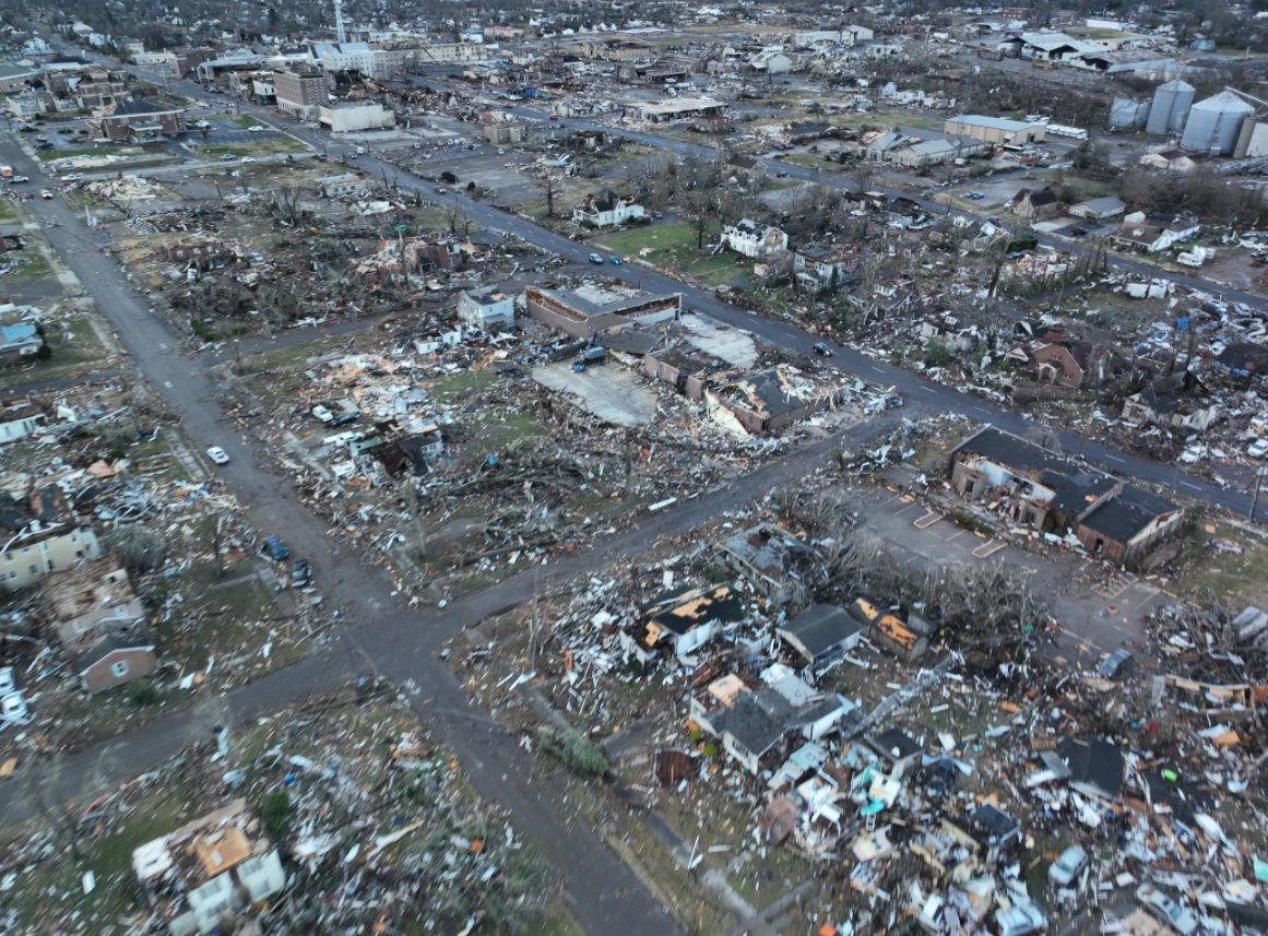 PHOTO Words Cannot Describe The Devastation In Mayfield Kentucky As It 