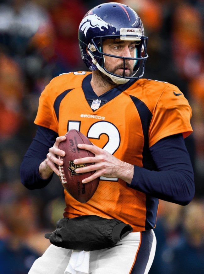 PHOTO Aaron Rodgers in A Denver Broncos Uniform