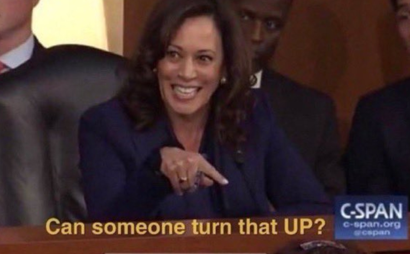 PHOTO Can Someone Turn That Up Kamala Harris Meme