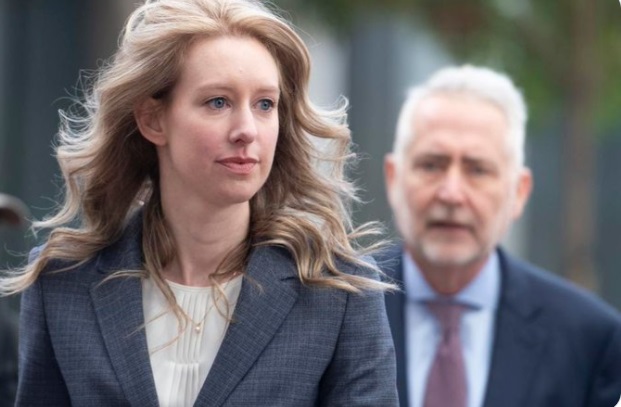 PHOTO Elizabeth Holmes Looking Very Pale After Being Found Guilty