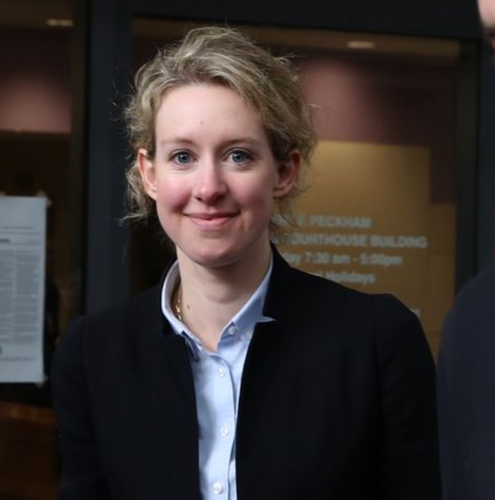 PHOTO Elizabeth Holmes Wears Her Husbands Men Suits