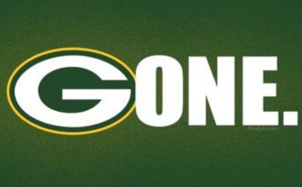 PHOTO Gone Green Bay Packers Logo