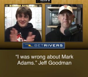 PHOTO Jeff Goodman Admitting He Was Wrong About Mark Adams Not Being Able To Succeed At Texas Tech