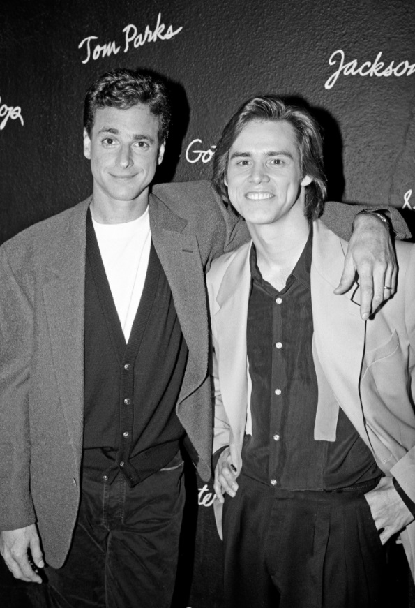 PHOTO Jim Carrey With Bob Saget