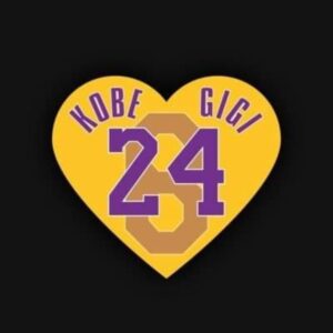 PHOTO Kobe Gigi 8 24 Heart