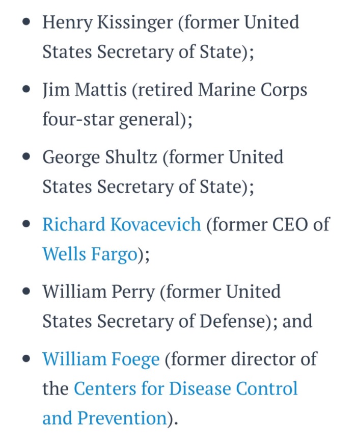 PHOTO List Of People Who Fell For Elizabeth Holmes' Lies Are In Charge Of Shepherding American Foreign Policy