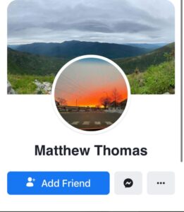 PHOTO Matthew LaFountain Deleted His Facebook Page