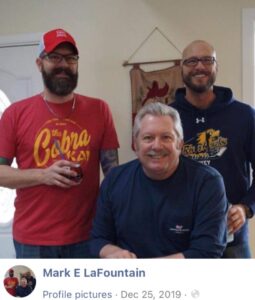 PHOTO Matthew LaFountain Drinking Mixed Drinks With His Dad And Brother