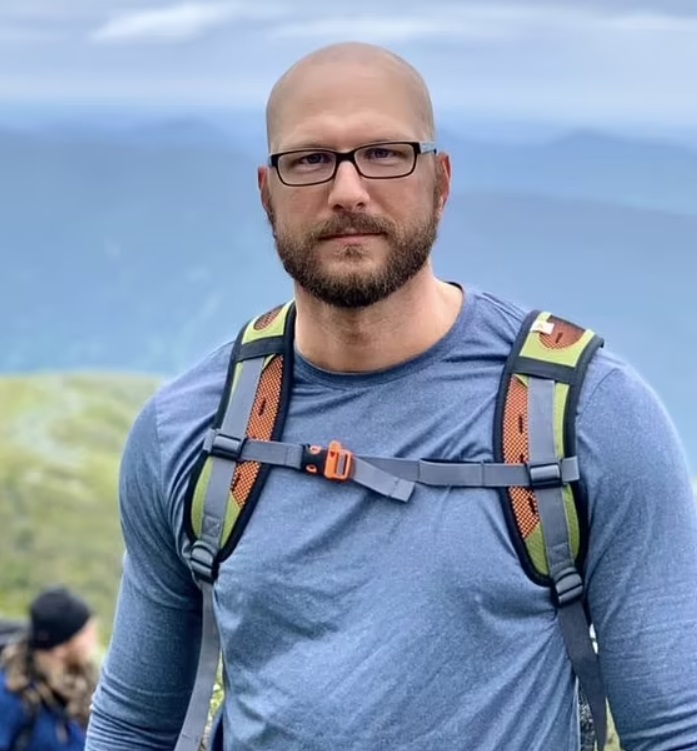 PHOTO Of Matthew LaFountain Hiking Who Was With Lauren Smith-Fields When She Died