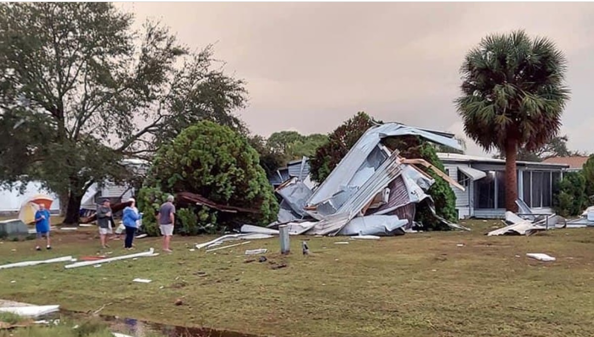 PHOTO Of Tornado Damage In Maples Florida