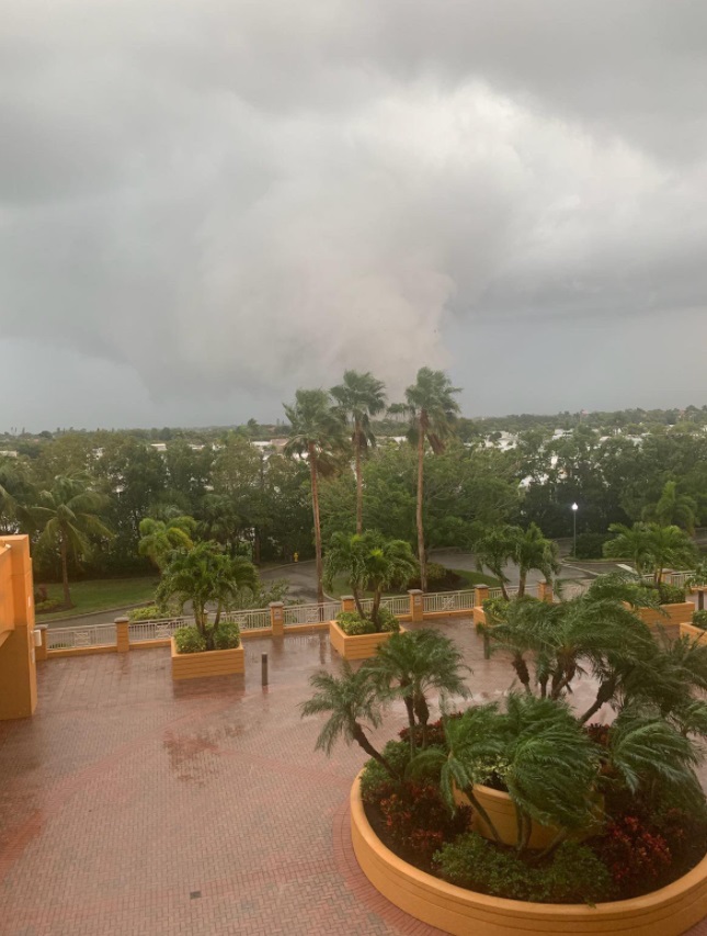 PHOTO Of Tornado On The Ground From South Fort Myers